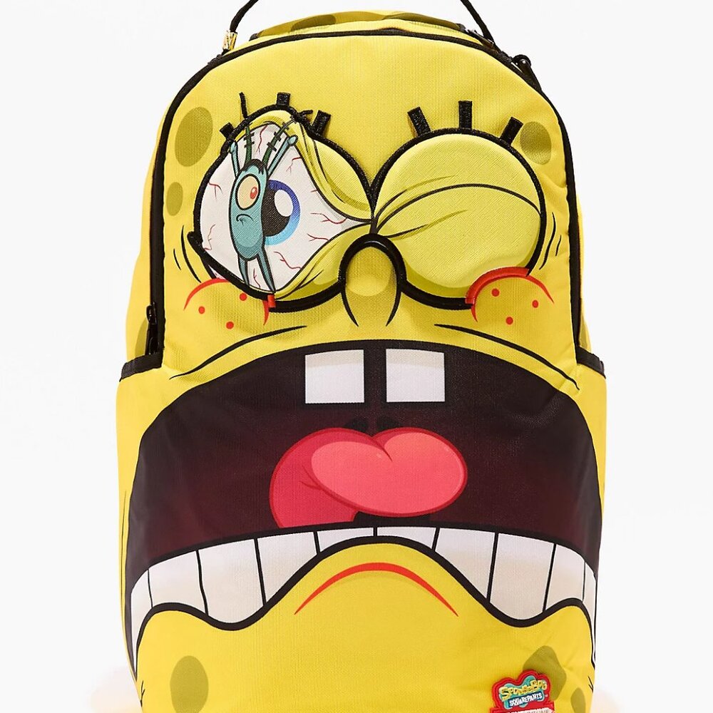 Sprayground x SpongeBob SquarePants Patch Eyes Backpack